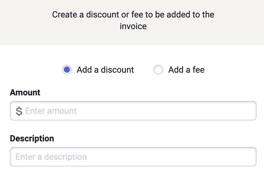 Discounts