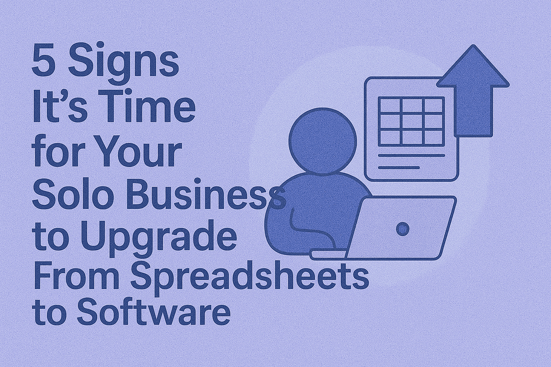 spreadsheets to expense tracking software