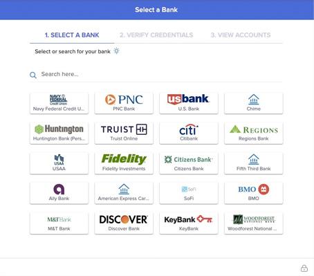 Connect Bank Account