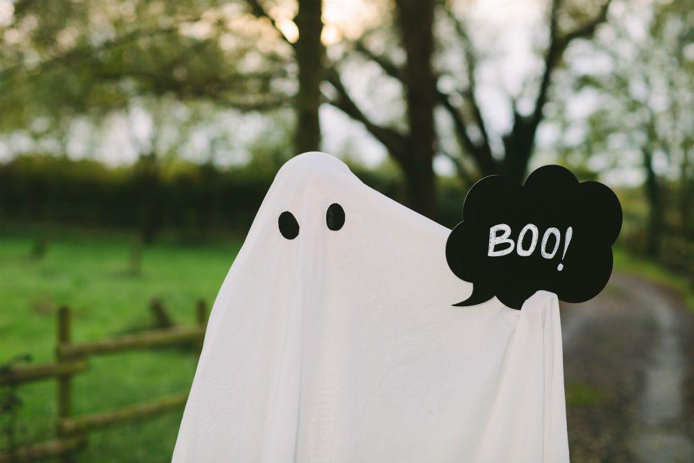 Ghost saying BOO!